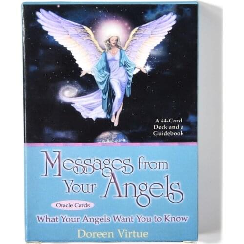 Messages From Your Angels: a 44 cards tarot cards deck Tarot Deck cards read the mythic fate divination for fortune games