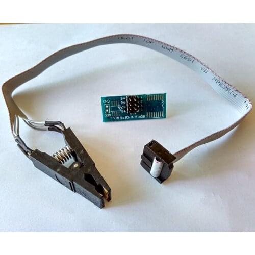 SOP16 program clip to DIP8 300mil 25 series 16pin chip dedicated clip burning seat