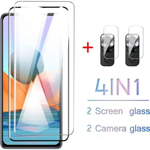Glass on Redmi Note 10 Pro Max Tempered Glass Camera Lens glass Phone Screen Protector For Xiaomi Redmi Note 10 Pro Max Glass