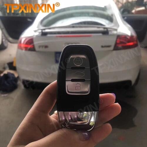 Keyless Start SMART ENGINE START REMOTO CONTROL For Audi TT A6 A8 A4 Stop Buttons Keychain Kit Central With Remote Control