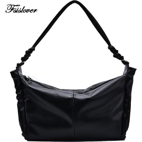 Womens bag Oil wax soft Leather Handbags Vintage Large Capacity Tote Bag Shoulder Bags for Women Women Shoulder Bags Sac Bolsa