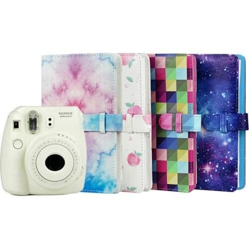96 Pockets 2x3 Inch Mini Film Photo Album Book Holder For Polaroid Fujifilm Instax Mini 11 9 8 7s 90 LiPlay Link Film Paper