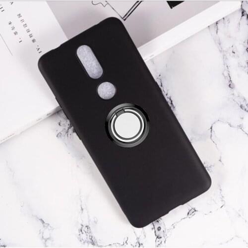 For Nokia 2.4 1.3 3.4 5.3 8.3 5G C2 C3 2.3 2 V 2.2 3.2 Back Ring Holder Bracket Phone Case Cover Phone TPU Soft Silicone Cases