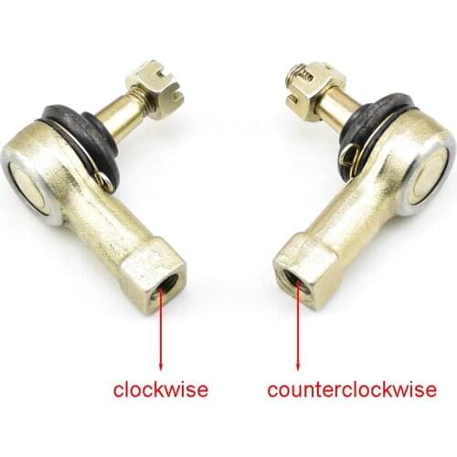 1 Pair M10 & M12 Tie Rod Ends Kit Metal Tie Rod Ball Joint Fit For Stels guepard ATV 800 ATV Quad Bike Parts