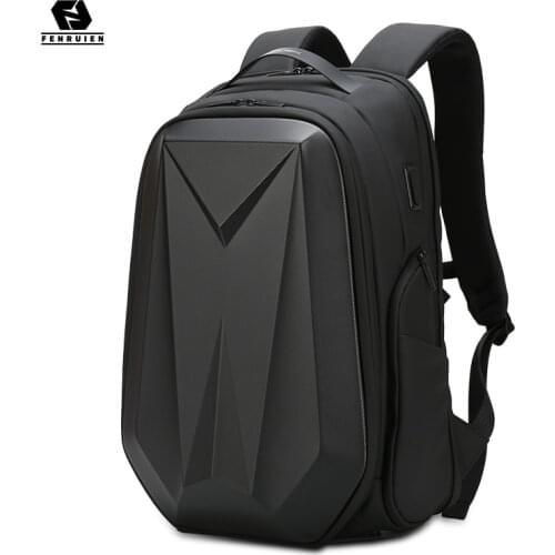 Fenruien 2021 Backpack Men Waterproof USB External Charge Travel Bag Business Multifunctional Bagpack Fit For 15.6 Inch Laptop