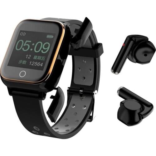 New smart band M6 smart watch bracelet with bluetooth headset headphones mp3 Heart rate blood pressure pedometer smartwatch