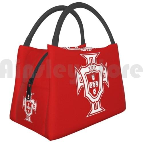 Cooler Lunch Bag Picnic Bag Portuguese Football Federation Quinas Bandeira Portugal Soccer Escudo