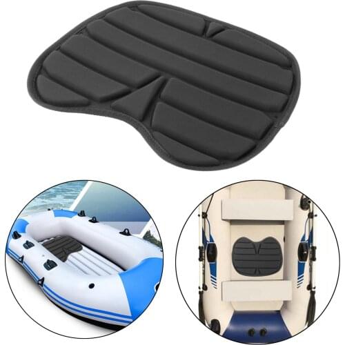 Kayak Seat Cushion EVA Canoe Pad ing Boat Folding Cushioning Black