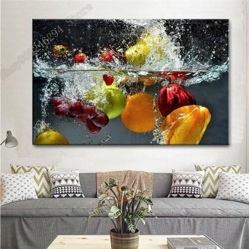 Full Square Round Drill Fruit 5D DIY Diamond Painting Kitchen Wall Decor diamond Embroidery Cross Stitch 3D mosaic Decor FF2502