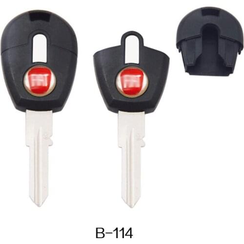 For Fiat Remote Car Key Shell Positron Transponder Key Cover Blank Case Replacement