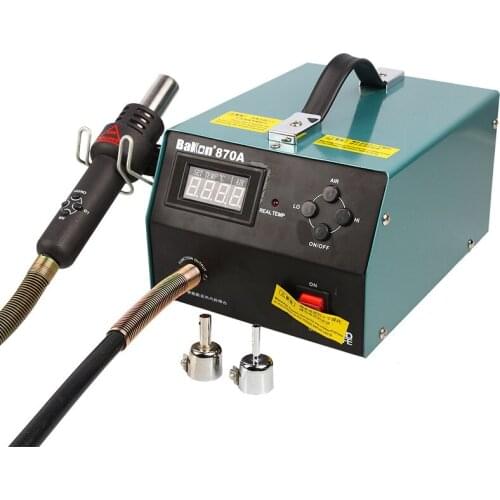 Desoldering station BK870A hot air gun digital display thermostat desoldering station hot air gun 550W high power soldering kit