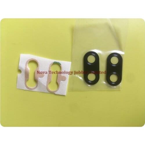 Wyieno 10pcs Nova 3i Real Camera Glass Lens For Huawei P Smart Plus Back Rear Camera Glass Lens with Glue Phone Parts Tracking