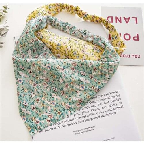 Oaoleer Triangle Chiffon Scarf Women Headband Fashion Hair Scarfs Hair Band Hair Band Hand Kerchief Female Bandana Accessories