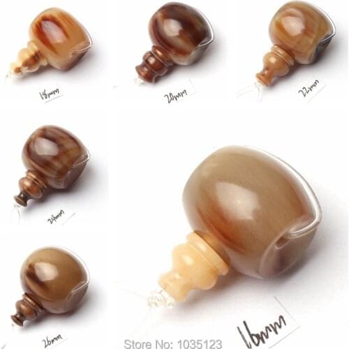 High Quality 16-26mm Oval Shape Natural Horns Tibet Guru Smooth Gem Beads 1 Set DIY Creative Jewellery Making wj245