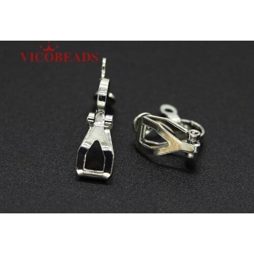 20pcs/Lot French Ear Clip DIY Handmade for Marking Jewelry Earrings Jewelry Finding Parts Wholesale Cheap & Heigh Quality