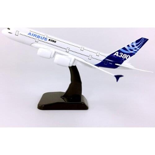 18CM Prototype Aircraft 1:400 Scale Airbus A380 airlines Model airplane alloy static W base Diecasting collectible Toycollection