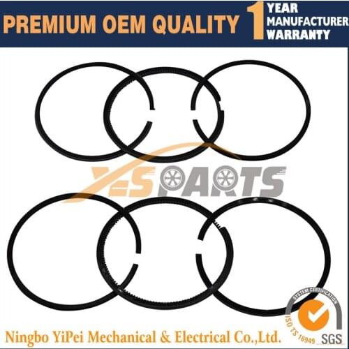 2 set Piston Ring STD for KUBOTA Z602