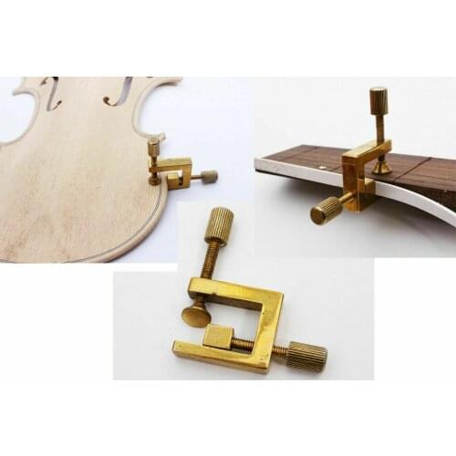 Yinfente 5pcs Violin Cello guitar Tool brass Repair Crack Clamp Luthier tool #19