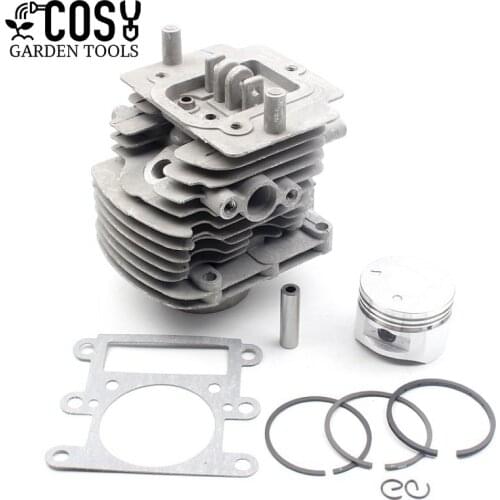 Cylinder Assembly fits For Zongshen S35 Gasoline Brush Cutter cylinder liner Piston Ring 4 Stroke Lawn Mower Power parts