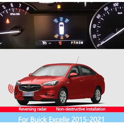 Car Parking Sensor Front And Rear Reversing Radar Assisted Automatic Parking Monitor Digital Display For Buick Excelle 2015-2021