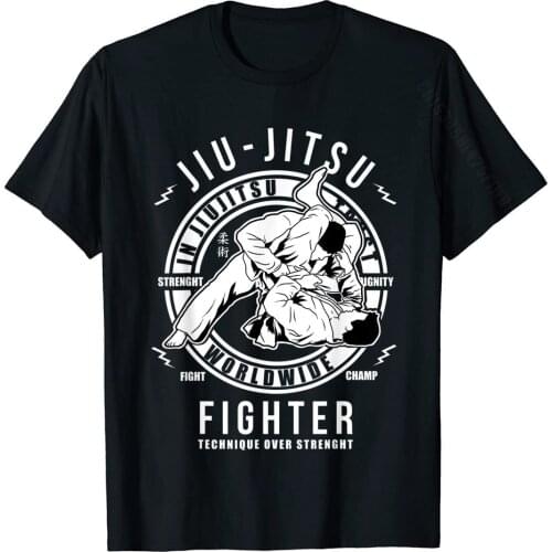 Jiu Jitsu Shirts Martial Arts Men Kids Boys BJJ MMA Jujitsu T-Shirt Tops & Tees Fashion Design Cotton Men T Shirts Design