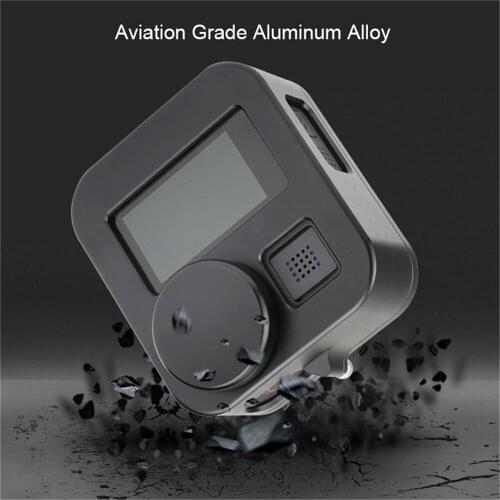 Camera Cage CNC Aluminum Alloy Housing Shell Cover Case & Protective Lens Cap for GoPro Max Panoramic Sports Camera Accessories