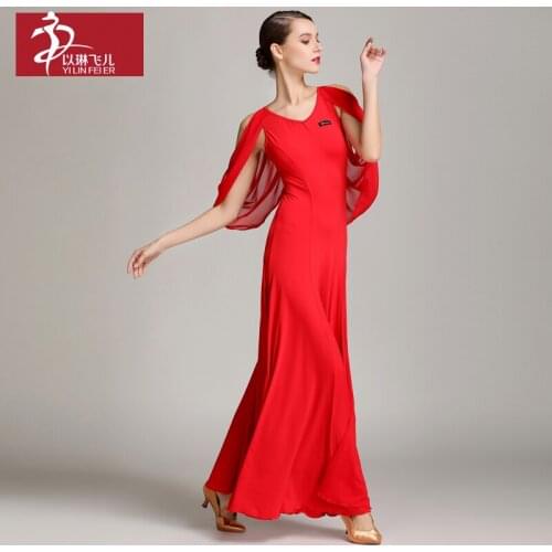 New modern dance large swing Ballroom Dance Dress