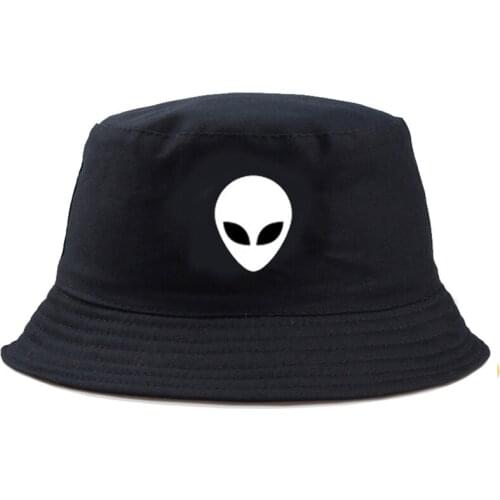 Extraterrestrial Bucket Hat Man Hip Hop Fashion ET Woman Unisex Fashion Visor Panama Cap Climbing Fishing Panama Cap