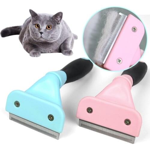 Combs Dog Hair Remover Cat Brush Grooming Tools Detachable Clipper Attachment Pet Trimmer Combs for Cat Pet Supply furmins