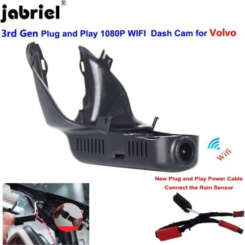 New Plug and Play Hidden Wifi 1080P Car DVR Dash Cam Driving Video Recorder EDR dashcam for Volvo XC60 T5 T6 2015 2016 2017 2018