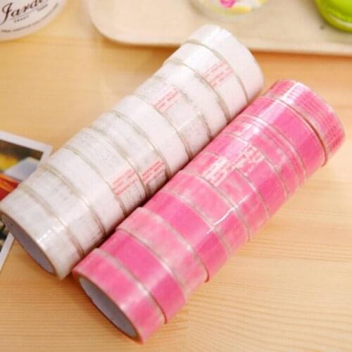 10pcs Lace Washi Tape Decorative Adhesive Tape Scrapbooking Planner Adhesive Masking Tape Kawaii Stationery 1.5cm*10m