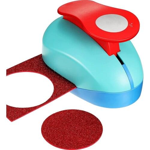 3 Inch Circle Punch Scrapbook Paper Cutter Handmade Foam Hole Scrapbooking Punches for Card Making DIY Photos scrapbook