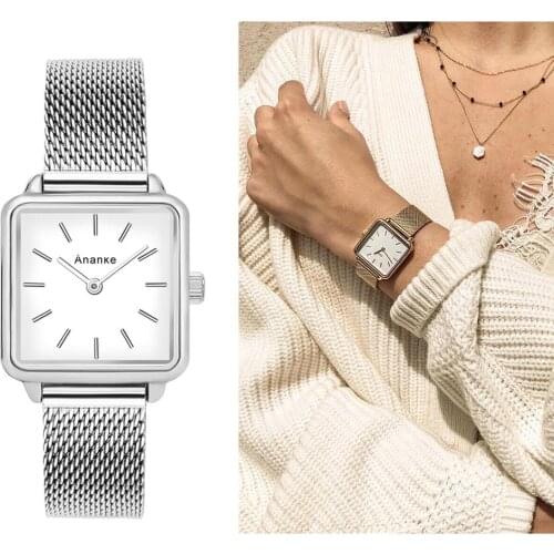 Ananke Womens Silver Watch