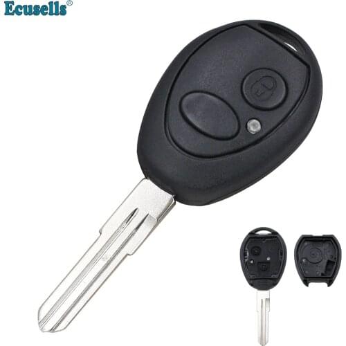 2 buttons Remote Key shell case Fob for Land Rover Discovery 1999-2004 uncut key