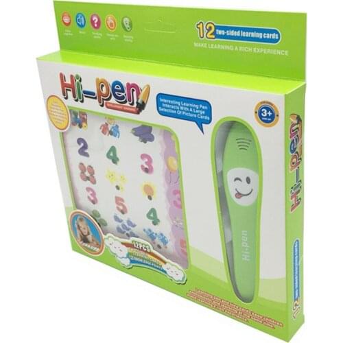 Kids Voiced Ebook Early Learning Book English With Reading Pen Audiobook Educational Sound Book Point Reading