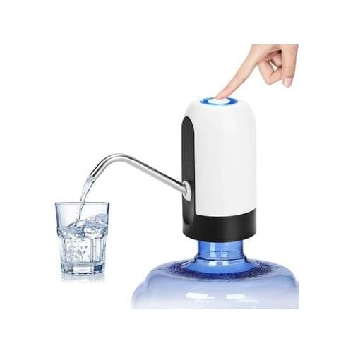 HOME-Water Bottle Pump USB Charger Automatic Drinking water Pump Portable Electric Water Dispenser Water Bottle Rechargeable Hod Pump