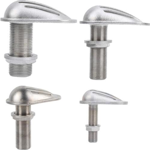 Marine Boat Water Outlet Hose Pipe Stainless Steel Thru-Hull Pump Hose Fitting Intake Straine Yacht Boat Accessories