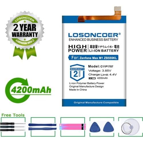 LOSONCOER Asus ZenFone Max M1 Batteries