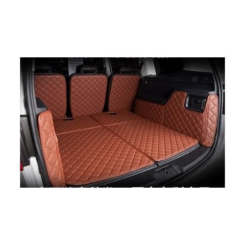 Best mats! Special trunk mats for Volkswagen Sharan 2018-2012 waterproof boot carpets cargo liner for Sharan 2015,Free shipping