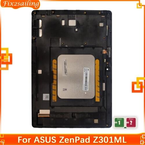 New For ASUS ZenPad Z301M Z301ML P028 Z301MFL With Frame LCD Display Touch Screen Digitizer Assembly Replacement 100% Tested