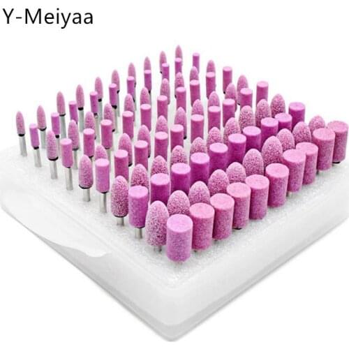 Wholesale 100pcs Ceramics Grinding Head Polishing Head Set Rotary Tools For Polishing Sharpening Stone Grinding Head Kit 20