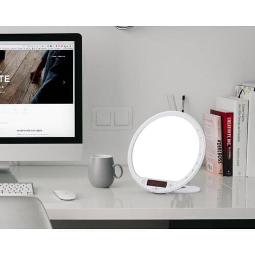 Full-spectrum 10000lux light therapy biological clock energy light therapy lamp