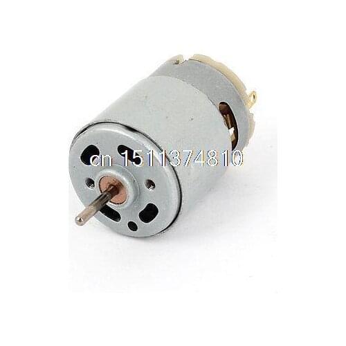 RS-380 30000 RPM Magnetic Micro Massager Motor Gray 1.5V-8V