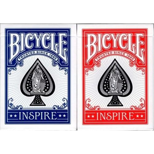 Bicycle Inspire Playing Cards Marked Deck USPCC Collectable Poker Magic Card Games Magic Tricks Props for Magician