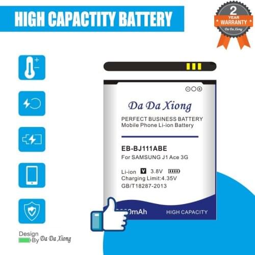Da Da Xiong 2600mAh EB-BJ111ABE Battery for Samsung Galaxy J1 Ace 3G Duos J111F