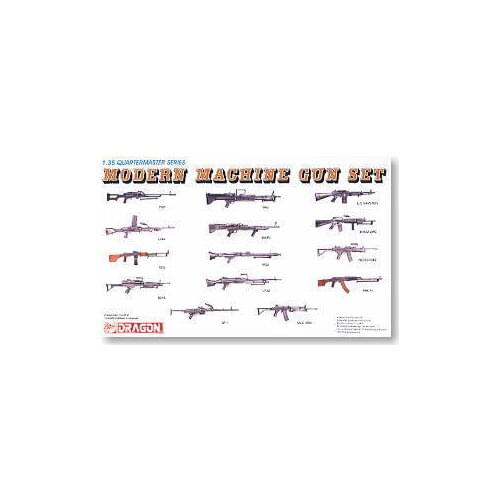 1/300 scale Dragon 3806 modern machine gun group