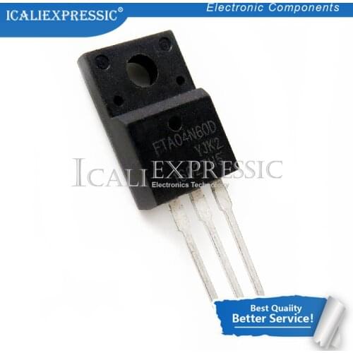 10PCS FTA04N60D 4N60 TO-220F 600V 4A new original In Stock