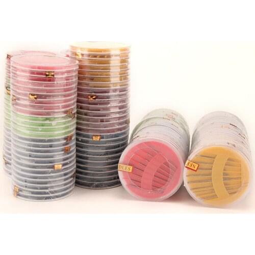 16Pcs/Set Large Leather Hand Sewing Needles Gold Eye Needle Embroidery Tapestry Home DIY Sewing Accessories