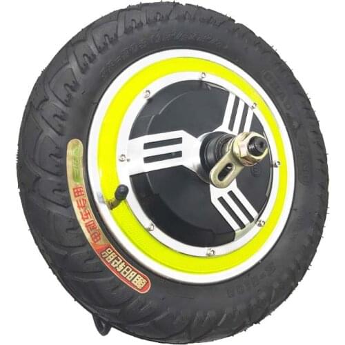 350W 12inch Rear Front Wheel Engine Wheel Electric Brushless Gearless Hub Motor Electric Scooter Bicycle Ebike E-car Kit Cycling