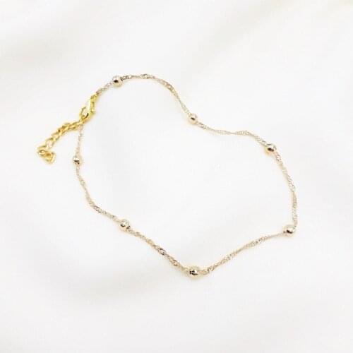 Gold Color Chain Anklets Summer Ankle s Jewellery Accessories Design